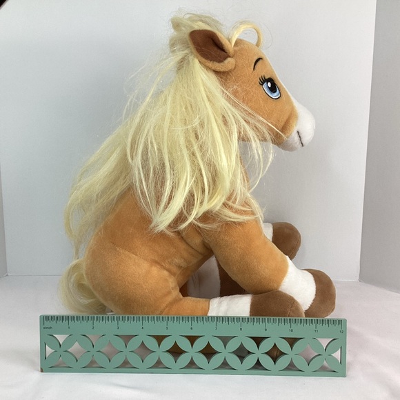 Build A Bear Horses And Hearts Riding Club Palomino Pony 15" Plush Horse Toy - Picture 14 of 14